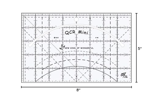 Sew Kind of Wonderful QCR Mini Ruler