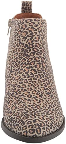 Lucky Brand Women's Fallila Bootie Ankle Boot, Eyelash, 7.5 Wide | Image 1