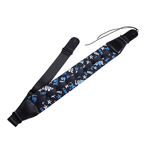 Dilwe Sangle de Guitare, Tissu Oxford et Coton Perlé Longueur Réglable Sangle de Guitare Ceinture Décompression Épaulettes - Les Beatles, Paul McCartney, John Lennon, RIngo Starr, George Harrison Dilwe Sangle de Guitare, Tissu Oxford et Coton Perlé Longueur Réglable Sangle de Guitare Ceinture Décompression Épaulettes