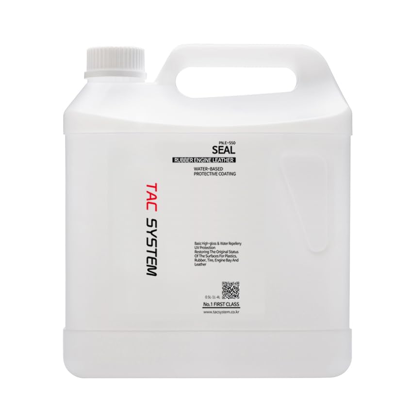 TAC SYSTEMSeal 4L - Ultimate Leather & Surface Armor Coating | Durable Hydrophobic & UV Protection for Automotive Interiors & Exteriors
