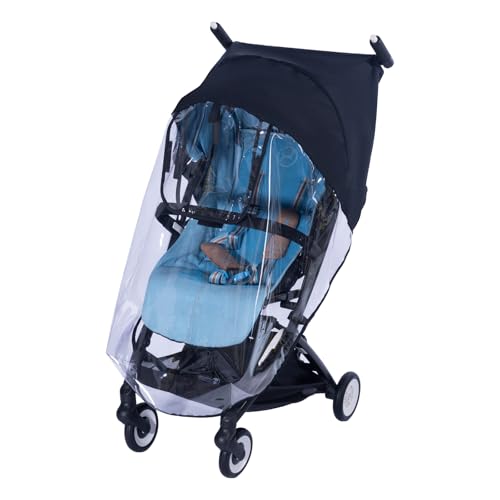 Lilyee Fimmy �x�r�[�J�[ ���C���J�o�[ �t�����g�K���X �ۉ��ی�J�o�[ ���[�o�b�O�t�� Cybex Libelle s��GB�|�P�b�g�x�r�[�J�[�ɑΉ� (���x���x�r�[�J�[�Ƀt�B�b�g)