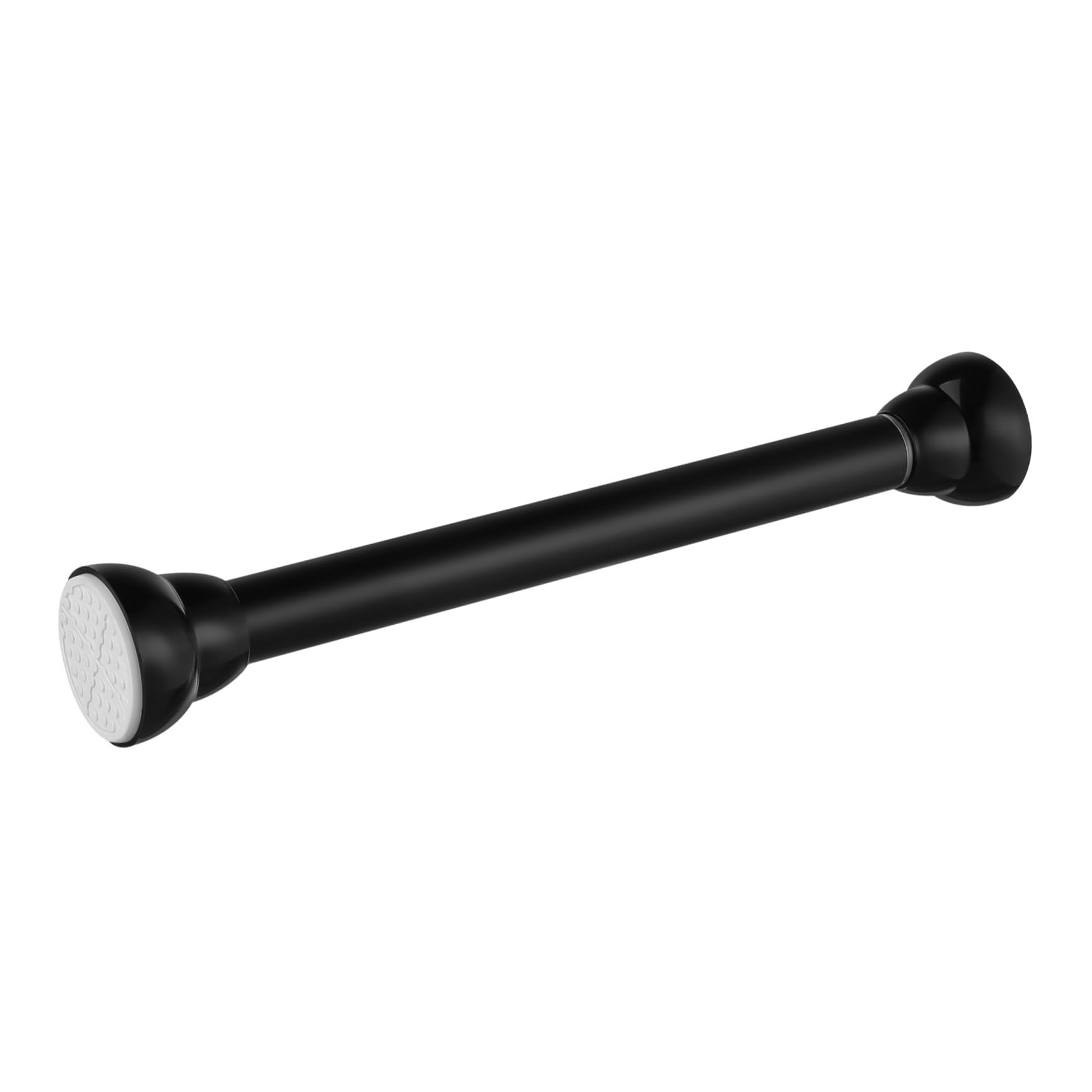 Ipetboom Barra Telescópica sin Taladrar, Acero Inoxidable para Cortina de Ducha Superficie Lisa y Goma, Fácil Instalación Ajustable de 30-45cm y Ropa para Baño y Ventana