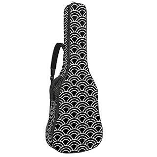 Housse étanche pour guitare acoustique avec double bandoulière et poche vintage, Multicolore 05, 42.9×16.9×4.7 in… - Les Beatles, Paul McCartney, John Lennon, RIngo Starr, George Harrison