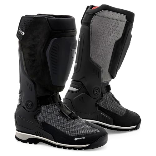 REV'IT! Expedition GTX Black Grey Boots size 41