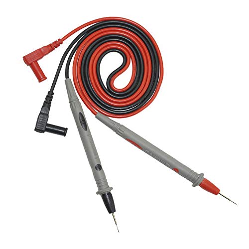 Bartram テストリード 線 テスターケーブル テスター リード 赤・黒セット 安全カバー採用 防塵対策のプラグ 10A 20A 1000V 一般工具 デジタルマルチメータ用 (20Aの大電流に対応しています)