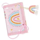 Alriedy Portemonnaie Kinder Dreifach Gefalteter Brustbeutel Mit Schlüsselanhänger, Ideal Zum Umhängen Für Jungen Und Mädchen. Perfekt Als Praktisches Geschenk Für Kleine Abenteurer