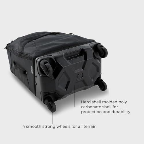 OGIO Renegade 22" 4 Wheeled Spinner, Navy Abyss3