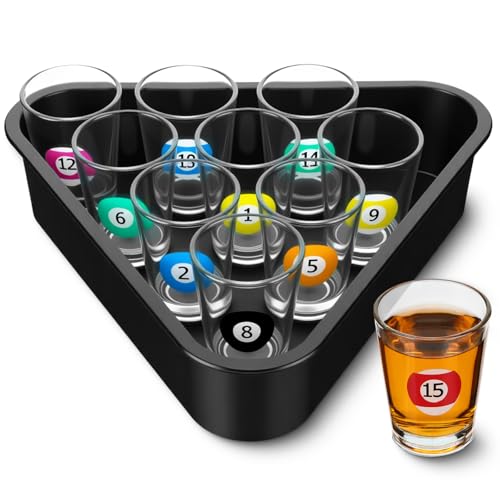 Arrowbash Billiards Shot Glass Set