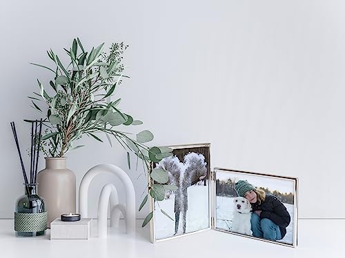 walther design Bilderrahmen silber 3x 13x18 cm Chloe Portraitrahmen WD338S – Ansicht 5