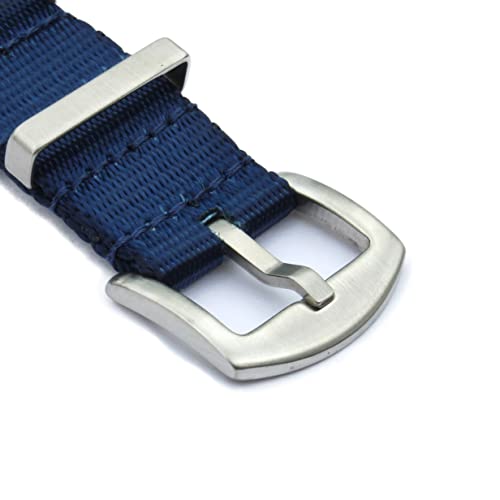 Image of WAMD Seat Belt NATO Watch Straps /Bands - 18mm,20mm,22mm and 24mm Nylon Watch Straps for Watches - Multicolour Options