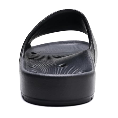 Image of Unisex Arch Support Shower Shoes with Drain Holes Slides | Drain hole,Lightweight,Comfortable,Durability,Sole cushioning,Quick-drying,indoor outdoor wear