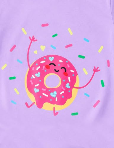 Image of Toddler Girls T-Shirt Short Sleeve Cartoon Graphic Tee 2-6T
