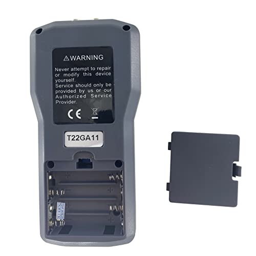 Medidor digital ultrasónico de espesor con pantalla LCD, rango de medición 1.0 a 245 mm / 0.05 a 8 pulgadas (en acero) miniatura 4