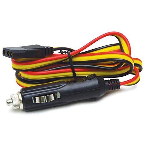 Pro Trucker 3-Pin Plug/12-Volt Plug Platinum Series Fused Replacement CB Power Cord - 3 Wire