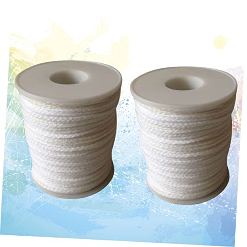 Kit de 2 rollos de mecha de algodón para velas miniatura 2