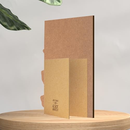 Grußkarte Hunde Holzkarte - Geburtstagskuchenkarte Geburtstagskarte | Postkarte für Hundebesitzer, Tierische Hunde-Geburtstagskarte, Hunde-Postkarte, Hundeliebhaber