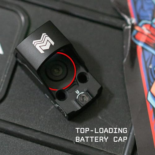 Monstrum Rmsc Monstrum Nitro+ | Pistol Red Dot with Integrated Rear Sight, 3 MOA Dot ...