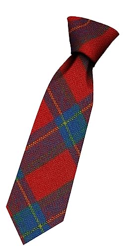Cravate en laine Inverness Tartan tissée main en Écosse pour garçon