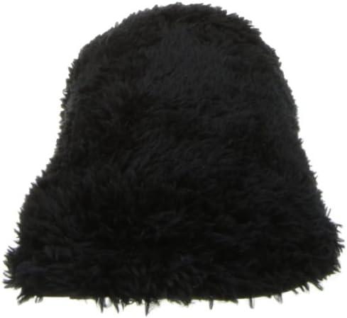 Dearfoams Women's Fluffy Terry Clog,Black,Small/5-6 M US | Image 1