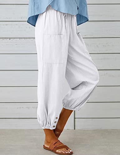 Image of Bozanly Women Casual Harem Pant Boho Loose Yoga Capris Trousers 2026