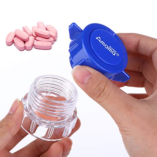 MILISTEN Pil Grinder Crusher Cutter Crush Met Pillendoosje Container Vitaminen Tabletten Vergruizer - Image 6