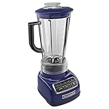 KitchenAid KSB1575BU 5-Speed Diamond Blender with 60-Ounce BPA-Free Pitcher - Cobalt Blue