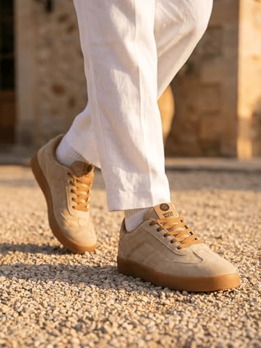 Image of Bacca Bucci Men Suede Sneaker Shoes