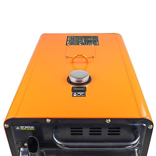 Black & Decker 3000rpm 5.3 kw 6.6 kva Electric Start Single Phase 230v Silenced Diesel Generator - Image 4