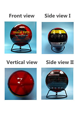 AFO Automatic Fire Ball Extinguisher With Mounting Bracket ABC Fire Extinguisher, Fire Suppression Device, Fire Safety (TY-1350)