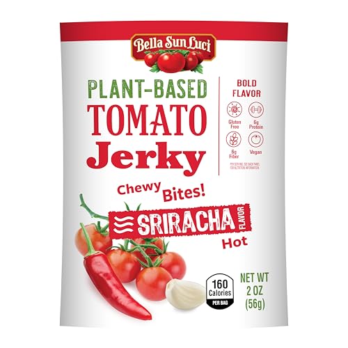 Bella Sun Luci Plant-Based Tomato Jerky-Sriracha