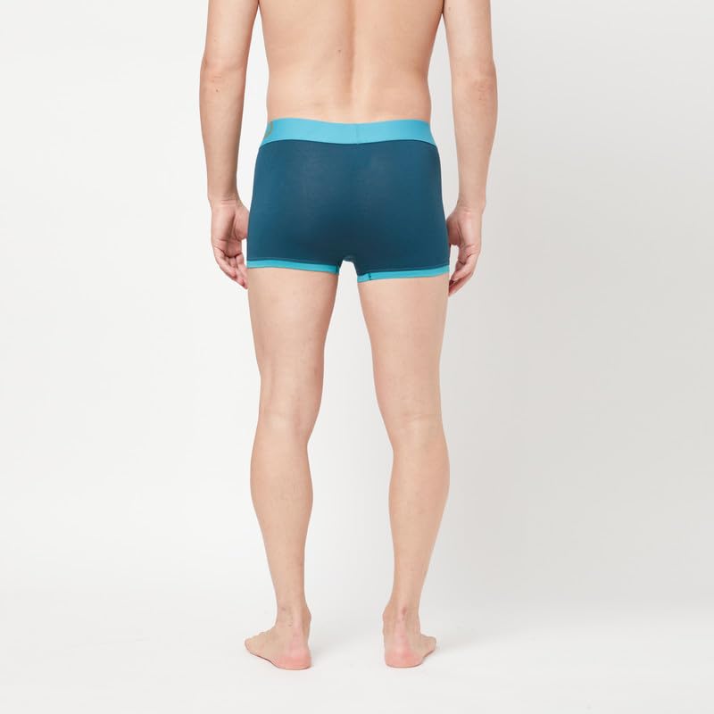 Image of Zoiro Men's Soft Cotton Blend Solid Trend Trunk (Pack of 2) |Colours May Vary