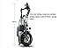 350w Two Seater Lightweight Folding 3 wheel Electric Trike Tricycle Scooter Worldwide Shipping
