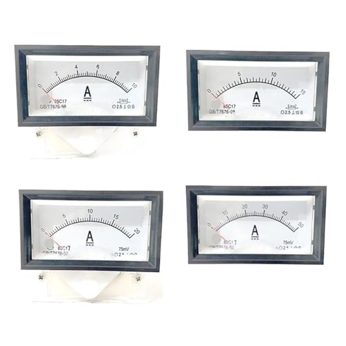 Ampèremètre de panneau 85C17 DC 600A pour test de circuit électrique