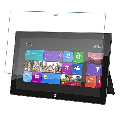 Vaxson 4 Pièces Film Protecteur d'écran en TPU, compatible avec Microsoft Surface 2 / Surface RT 10.6' [pas en Verre Trempé] Screen Protector Guard