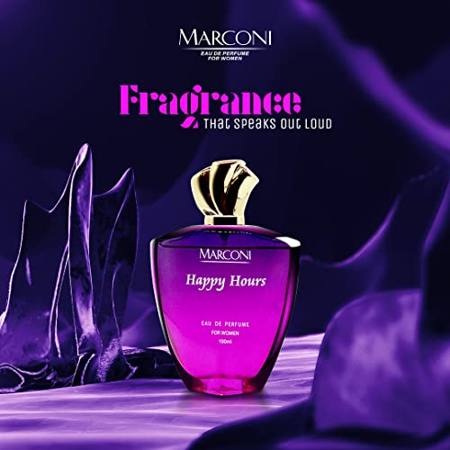Image of Marconi Happy Hours & Senorita 100 ml + 100 ml Eau De French Perfume For Women
