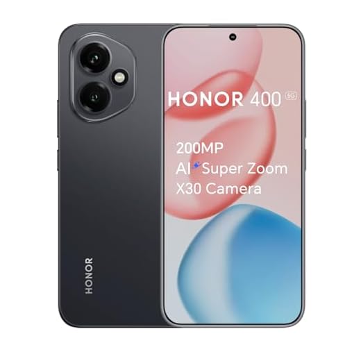 HONOR 400 Smartphone 5G 8 GB 256 GB, Negro