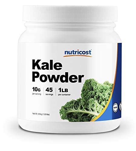 Nutricost Kale Powder 1LB - All Natural, Non-GMO, Gluten Free, Pure, Premium Kale
