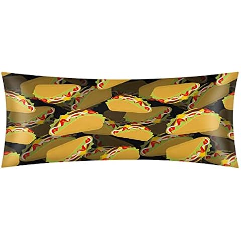 bisibuy Satin Body Pillow Case 21x54 Cover