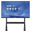 RAIZEA 65" Smart Board for Classroom, 4K UHD Interactive Whiteboard Display, 13MP Camera w/6 Mics, Electronic Whiteboard for Business and Education(Board & Wall Mount Included)