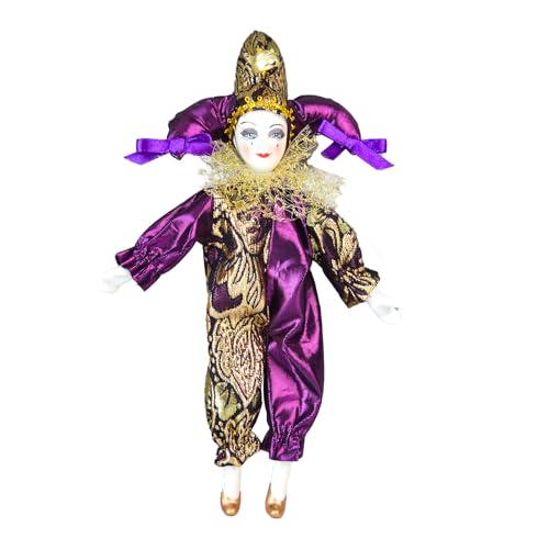 Muñeco Payaso de Porcelana Maxyoung 8 Pulgadas miniatura 1