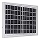 6V Solarpanel, Solar Power Panel 6V 10W Tragbares Wasserdichtes Staubdichtes Polysilizium-Solarpanel-Ladegerät für Kleine Trockenlager, Solarpanele
