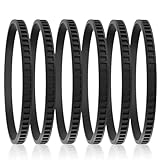 6 Pack 45-69-0010 Replacement Blade Pulley Tires Deep Cut Band Saw - for Milwaukeie 6230 6232-6 6238-20 2729-20, P-ortaband AO2807 6225 6238N - Rubber Drive Belt for Band Saw Wheels