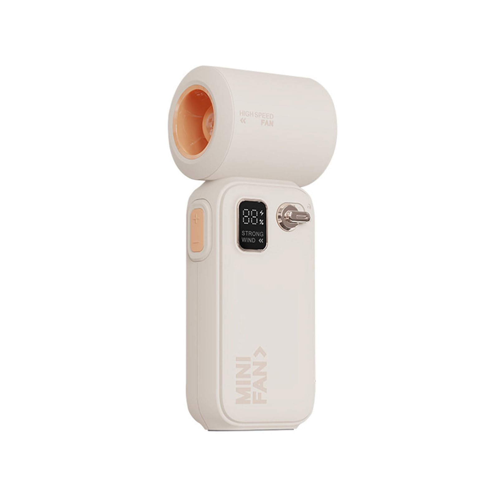 Alksubbm Speed Outdoor Portable Handheld Small Fan USB Rechargeable Cooling Fan Light Weight Coolers Easy to Carry Small Pocket