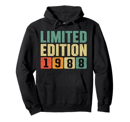 Edición Limitada Cumpleaños 1988 Sudadera con Capucha