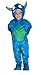 Oya Costumes-Silly Monsters Costume for Toddlers, Blue Green Little Monsters for Halloween, Dragon Costume for Kids (Blue, Small (4-6))