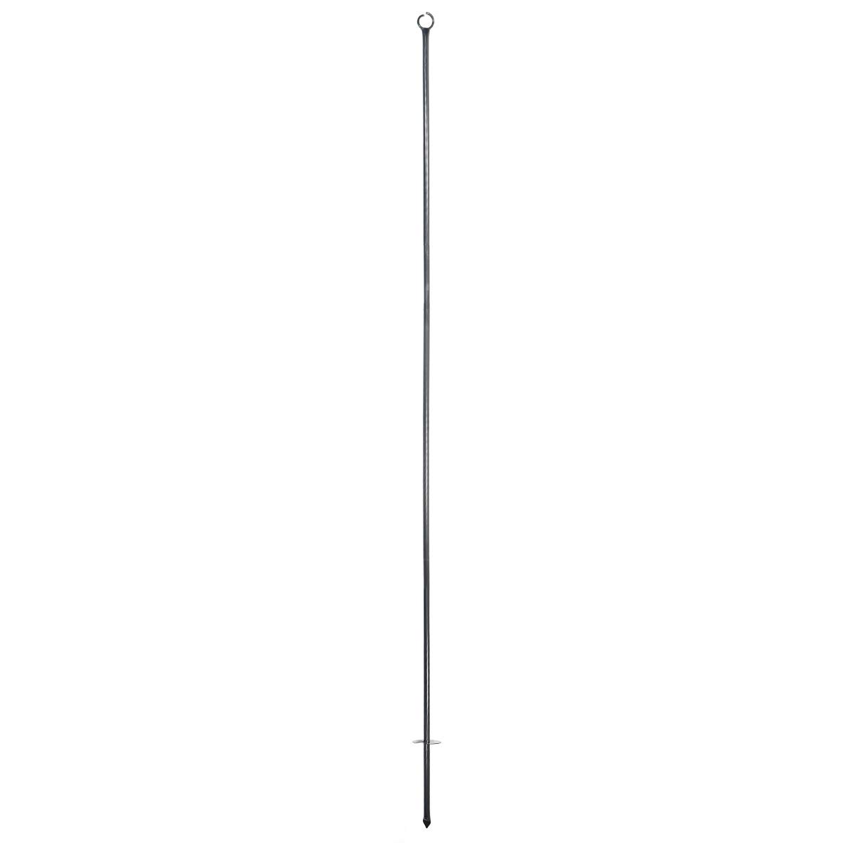 Poteaux de guirlande Festive Lights 1,5 m ou 2,4 m en acier métallique robuste pour lumières décoratives
