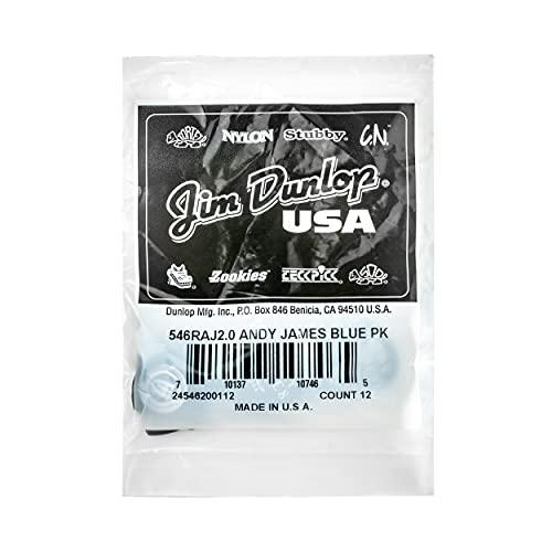 Dunlop 546RAJ200 Médiators Flow Andy James 2,00mm sachet de 12 - Les Beatles, Paul McCartney, John Lennon, RIngo Starr, George Harrison Dunlop 546RAJ200 Médiators Flow Andy James 2,00mm sachet de 12 – Image 5