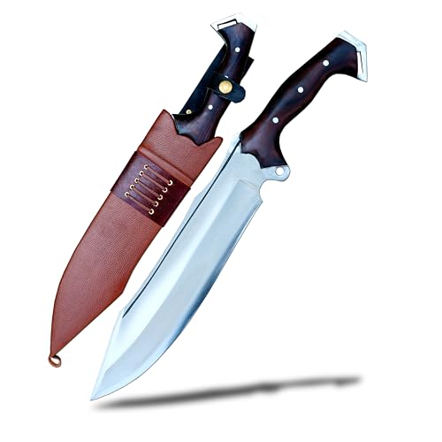 THE NEPAL 30.5cm Bowie Jagdmesser Palisandergriff