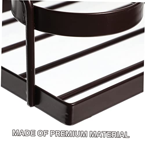 Soporte para botellas de vino con mango de madera miniatura 7