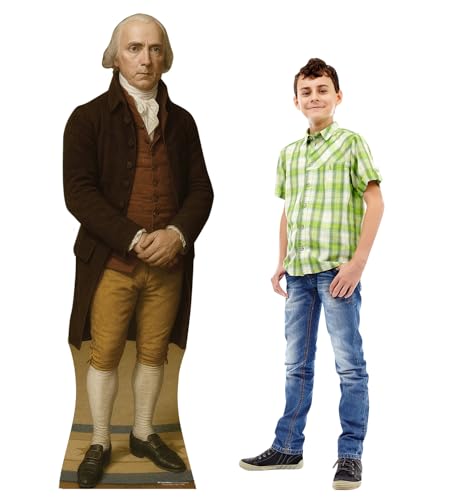 Image of Cardboard People James Madison Life Size Cardboard Cutout Standup